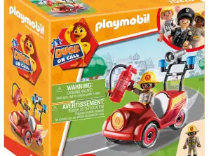 PLAYMOBIL® 70828 Playmobil Pato De Guardia Mini Coche Cuerpo De Bomberos