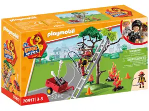 PLAYMOBIL® 70917 Playmobil Duck Op Afroep Brandweer Actie Red de Kat