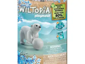 PLAYMOBIL® 71073 Playmobil Wiltopia Młody Niedźwiedź Polarny