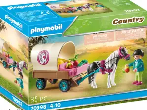 PLAYMOBIL® 70998 Playmobil Country Pony Trăsură