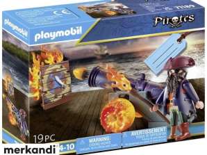 PLAYMOBIL® 71189 Playmobil Pirata con Piratas de Cañón