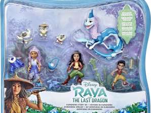 Conjunto de figuras de Hasbro Disney Raya y el último juego del dragón