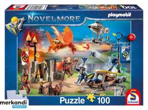 Playmobil Novelmore The Tournament Ground puzzel van 100 stukjes