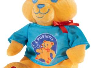 Pustefix Teddy Bear Pusti with Shirt and Soap Bubbles