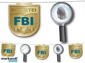 DETECTIVES Wimpel Ketting 3 5 m