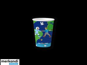 ONE WORLD 8 Paper Cups 200 ml