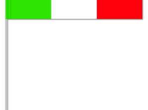 ITALIEN 10 Pappersflaggor