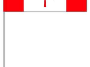 KANADA 10 Papierowych Flag
