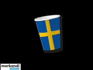 SWEDEN 10 Paper Cups 200 ml