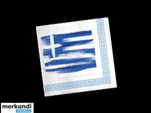 GREECE 20 napkins 33 x 33 cm