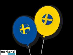 SWEDEN 8 Latex Balloons 90 cm