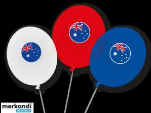 AUSTRALIA 9 Latex Balloons 90 cm