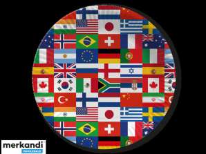 COUNTRIES MISCELLANEOUS 10 Paper Plates 23 cm