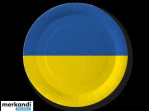 UKRAINE 10 Paper Plate 23 cm