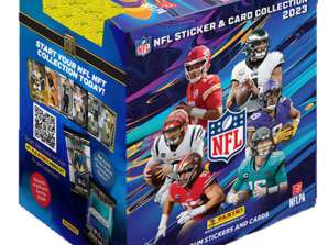 Panini NFL 2023 Kutija naljepnica i trgovačkih kartica