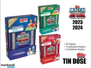 Topps Match Attax Bundesliga 2023/2024 TIN DOSE displejā