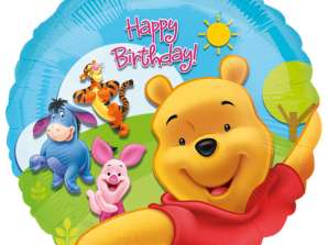 Winnie The Pooh Friends Foil Balloon 45 cm