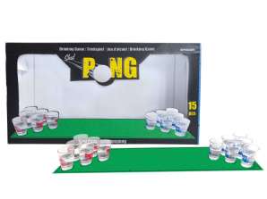 Pitná hra Shot Pong