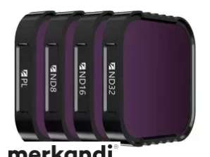 Set of 4 Freewell 4K Standard Day Filters for GoPro HERO11/HERO10/HERO9