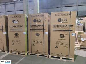 A Ware | LG/Samsung | 30 Pieces Side By Side Refrigerators, Original Boxed, 2022/2023 Models, SBS, SxS, Fridge/Freezer