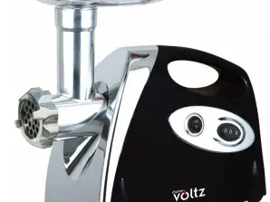 Meat Grinder with Tomato Attachment Oliver Voltz OV51991A, 1400W, Reverse Function, Accessories for Sauces and Kubbe, Black