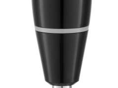 Hand Blender Rosberg R51112IS, 400W, 2 speeds and turbo, Steel blade and attachment, Black