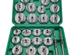 thickened oil filter wrench set 24 pcs | Brand7 YZ-6020B