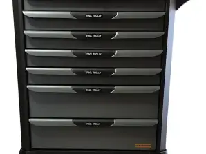 Tool trolley empty with 7 drawers | BRAND7