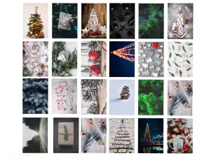 48x Christmas Cards Christmas cards Greeting Cards Christmas Gift Cards with Envelopes Postcards