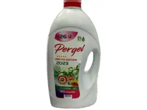Pergel 5L Laundry Detergent for Bulk Wash - 126 Cycles Compatible with Various Fabrics