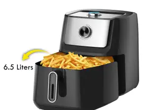 KB ELEMENTS Fritéza Airfryer 6,5 litru 1600 W bezolejový nepřilnavý povrch - NOVINKA