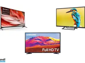 Balenie 18 funkčných televízorov vrátených zákazníkmi - veľkoobchodná ponuka