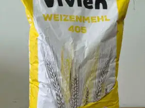 25 kg de farine de blé TYPE 405 FLOUR 25KG Premium Farine de blé