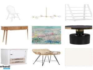 Mix Home 43 Palette - Set de 9 productos de mobiliario de categoría B para tiendas y mayoristas