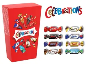 Mars Celebrations Ballotins 12x69g - Perfekt for Retail Stocking, EAN: 3017620690969