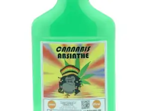 Hyperloop Cannabis Absinthe 60% Vol. - 35 cl and 70 cl bottle for Wholesalers