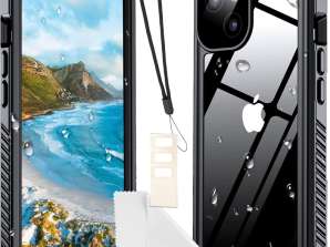 iPhone 14 Hülle Wasserdichte gepanzerte 360 Hülle Hybrid-Kameraschutz