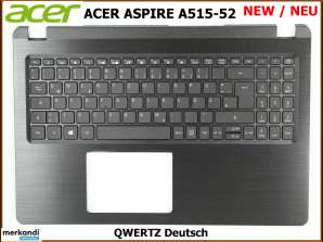 6B.H3EN2.014 ACER ASPIRE A515-52 A515-52G COVER.UPPER.BLACK.W/KB.GERMAN.BL