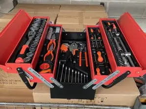 Professioneller Werkzeugkasten mit 85 Stück Werkstatt und Heimwerker