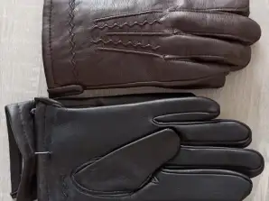 Mănuși ecologice din piele sintetică pentru bărbați en-gros