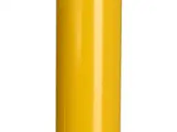 Bearing protection - Crash protection post yellow approx. 110 cm - Crash protection bollard - Ø 108 mm