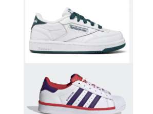 CHILDREN'S SHOES, ADIDAS AND REEBOK, STOCK 4, AVAILABLE 8 STOCKS