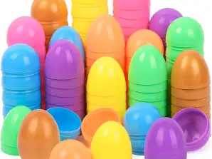 12x ouă de Paște, ouă de plastic, ouă de plastic, ouă surpriză de deschis și umplut de Paște