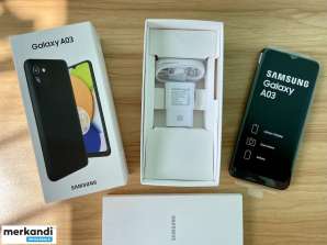 Disponible ahora: Samsung A03 64GB en azul y negro - Smartphone económico repleto de funciones