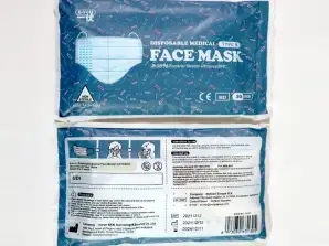 Máscaras Faciais Médicas Infantis Tipo II BFE 98%