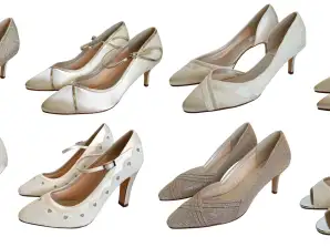 CHAUSSURES DE MARIAGE CHAUSSURES FEMME SATIN CHAUSSURES ESCARPINS SANDALES SANDALES TALONS AIGUILLES BLANC CRÈME 36 - 41