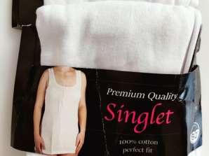 Singlet de alta qualidade no tamanho 42 - 100% algodão com um ajuste perfeito para conforto
