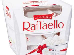 Engros Raffaello 150 gr Pakker - 150 kasser per pall, klar til å sendes fra Wrocław