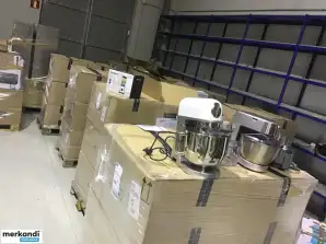 Complete set of appliances: 16 pallets with coffee makers, vacuum cleaners, microwaves, and more