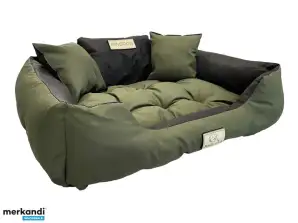 Corralito cama para perros KINGDOG 130x105 cm Personalizado Impermeable Verde